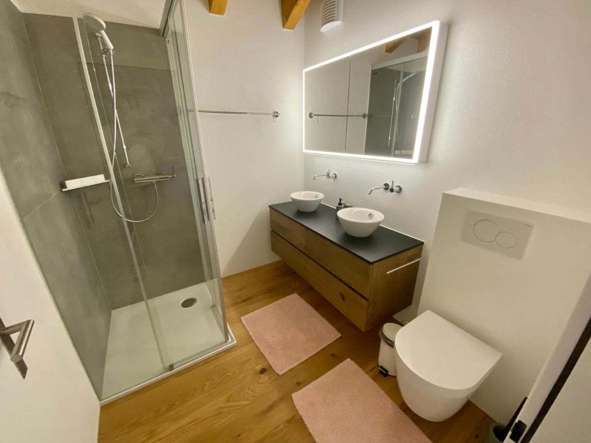 Moderne Dachwohnung Naehe Zermatt Mit Balkon Теш Екстер'єр фото